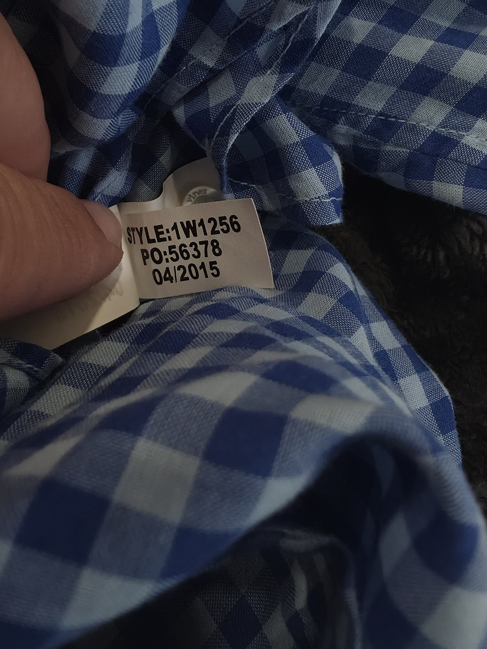 Vineyard Vines Men Slim Fit Tucker Shirt Blue Gingham Check Whale Logo M - Picture 9 of 10